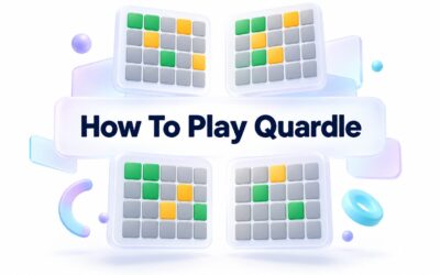 How to Play Quardle: Complete Guide, Rules & Winning Tips